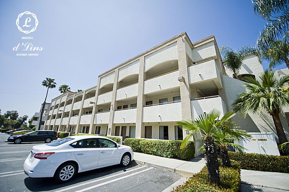 Hotel D'Lins Ontario Airport Exterior photo